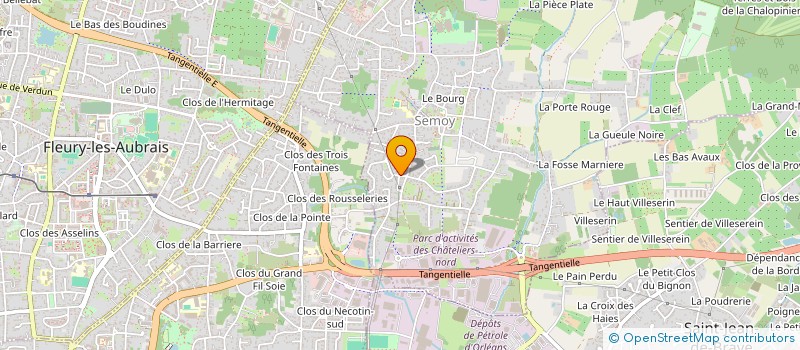 localisation de l'entreprise SCI ST JULIEN à SEMOY