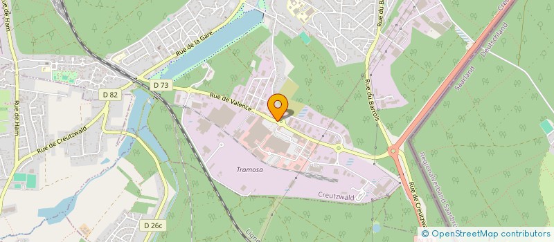 localisation de l'entreprise SCI ST JULIEN  CREUTZWALD