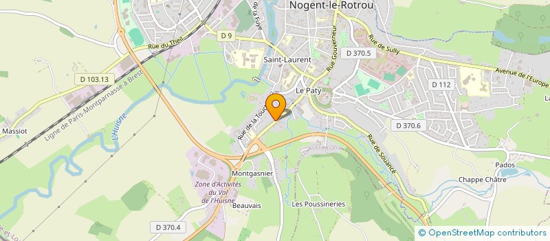 localisation de l'entreprise SCI ST LAZARE à NOGENT-LE-ROTROU