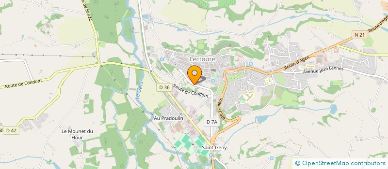 localisation de l'entreprise SCI ST LOUIS 11  LECTOURE