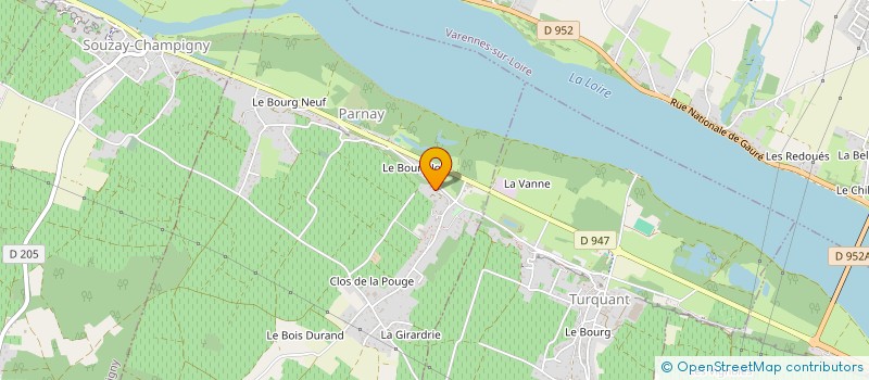 localisation de l'entreprise SCI ST LOUIS  PARNAY