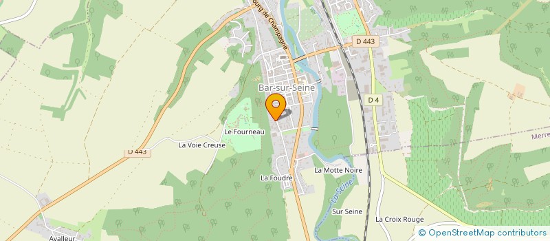 localisation de l'entreprise SCI ST LOUIS à BAR-SUR-SEINE