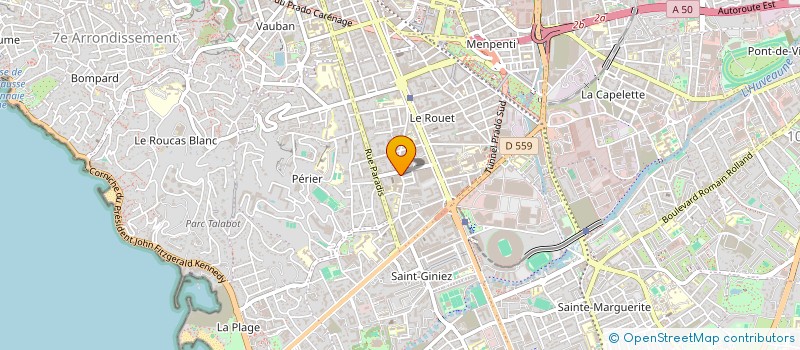 localisation de l'entreprise SCI ST LOUIS LA TURDINE à MARSEILLE