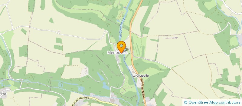 localisation de l'entreprise SCI ST MARIE  MENOUVILLE