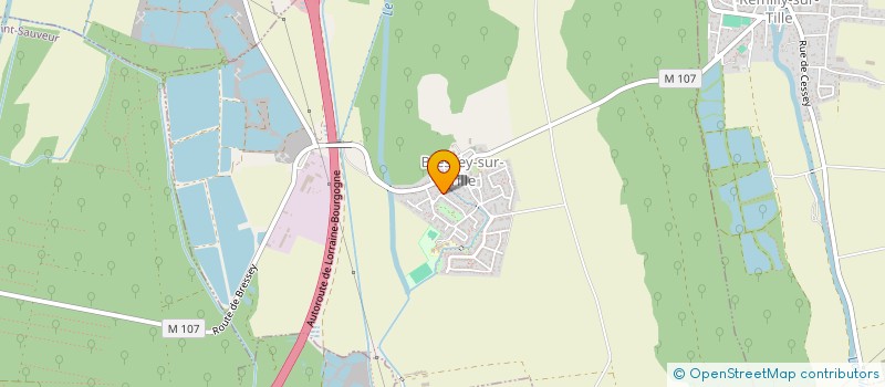 localisation de l'entreprise SCI ST MARTIN  BRESSEY-SUR-TILLE