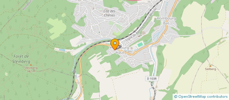 localisation de l'entreprise SCI ST MARTIN  GUENVILLER