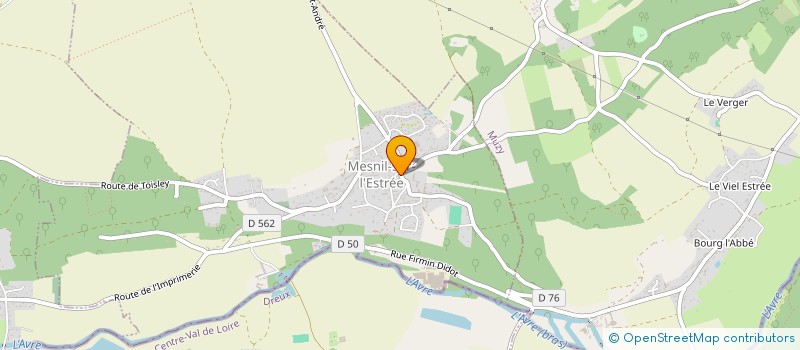 localisation de l'entreprise SCI ST MARTIN  MUZY