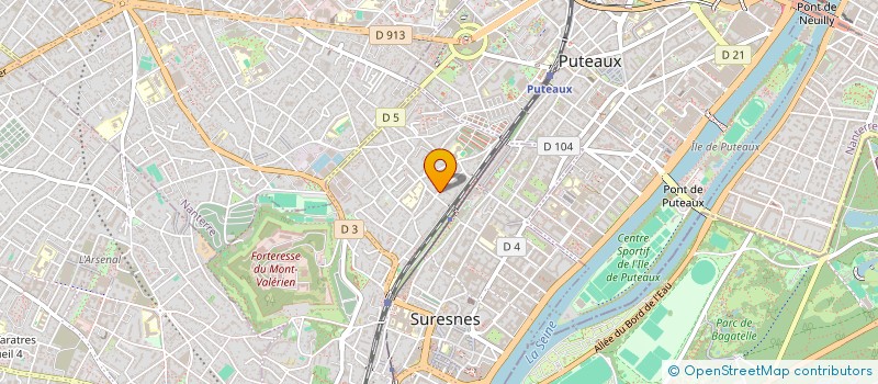 localisation de l'entreprise SCI ST MARTIN à SURESNES