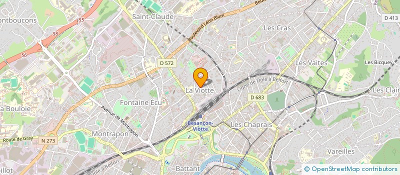 localisation de l'entreprise SCI ST MARTIN  JOLIVET