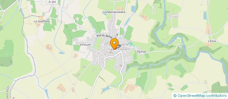 localisation de l'entreprise SCI ST MARTIN  MAUGES-SUR-LOIRE