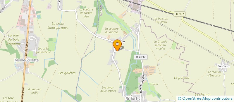 localisation de l'entreprise SCI ST MARTIN D  ROUPY