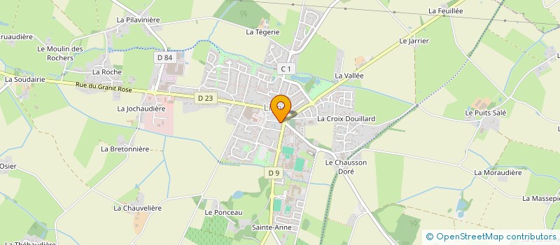 localisation de l'entreprise SCI ST MATHURIN à LIGNE