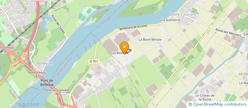 localisation de l'entreprise SCI ST MATTHIEU  SAINT-JULIEN-DE-CONCELLES