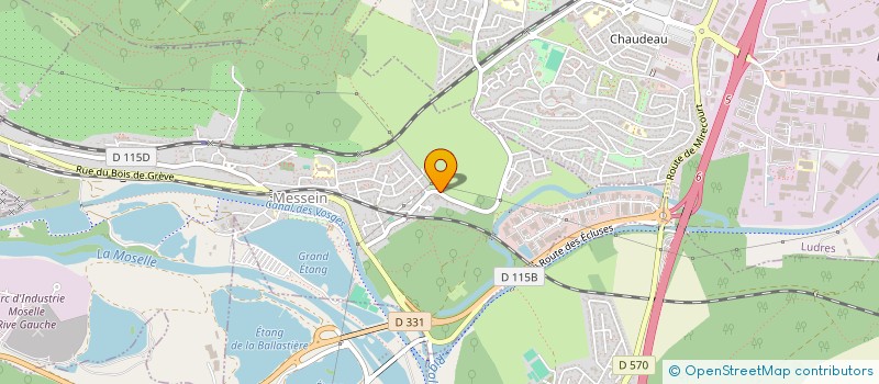 localisation de l'entreprise SCI ST MAURICE  MESSEIN