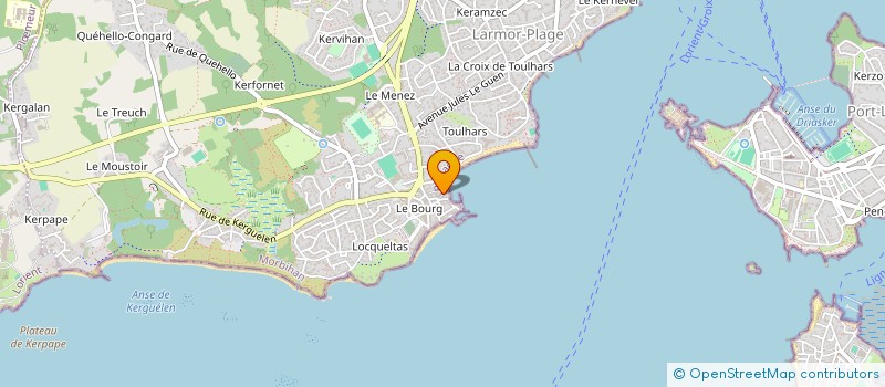 localisation de l'entreprise SCI ST MAURICE  LARMOR-PLAGE