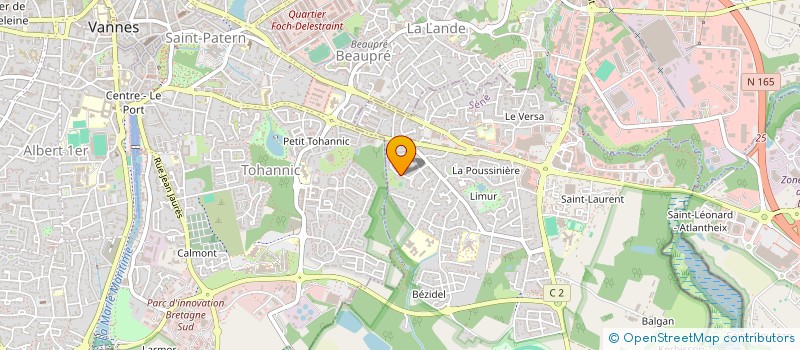 localisation de l'entreprise SCI ST MICHEL à SENE