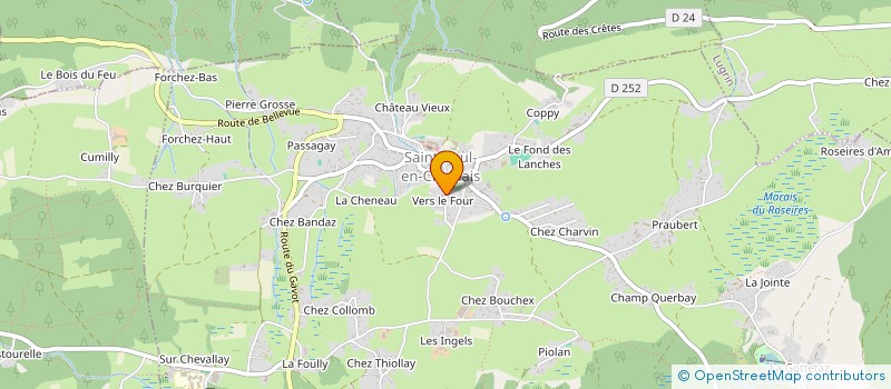localisation de l'entreprise SCI ST MICHEL à SAINT-PAUL-EN-CHABLAIS