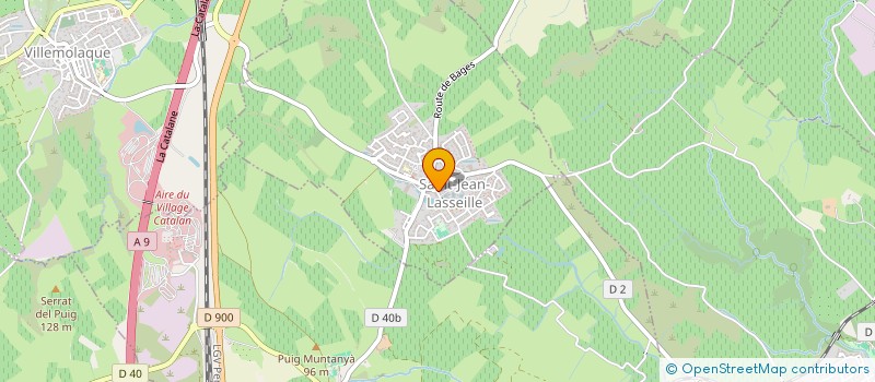 localisation de l'entreprise SCI  ST MICHEL  FOURQUES