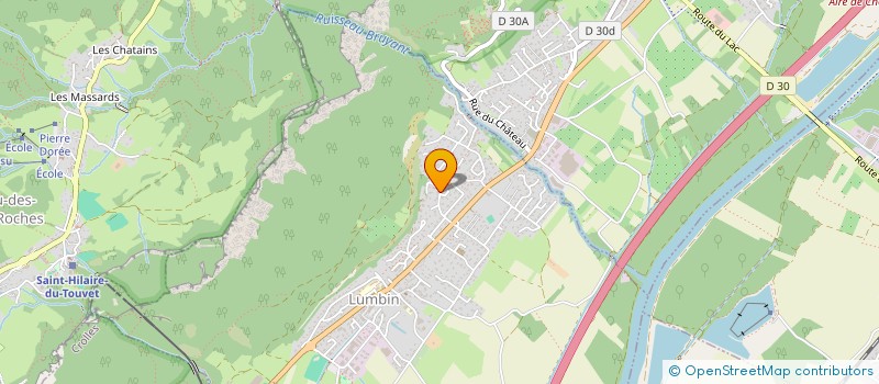 localisation de l'entreprise SCI ST MICHEL  LUMBIN