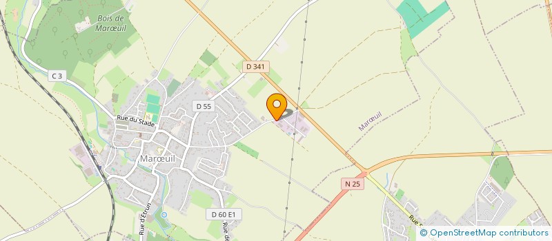 localisation de l'entreprise SCI ST MICHEL  MARUIL