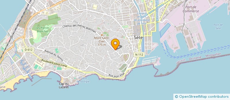 localisation de l'entreprise SCI ST MICHEL  BOUZIGUES