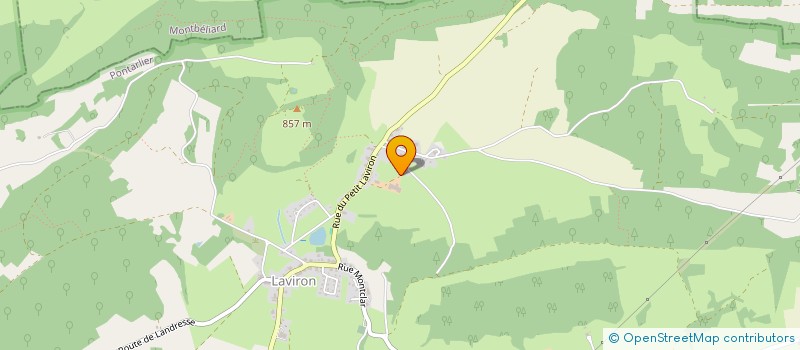 localisation de l'entreprise SCI ST MICHEL  LAVIRON