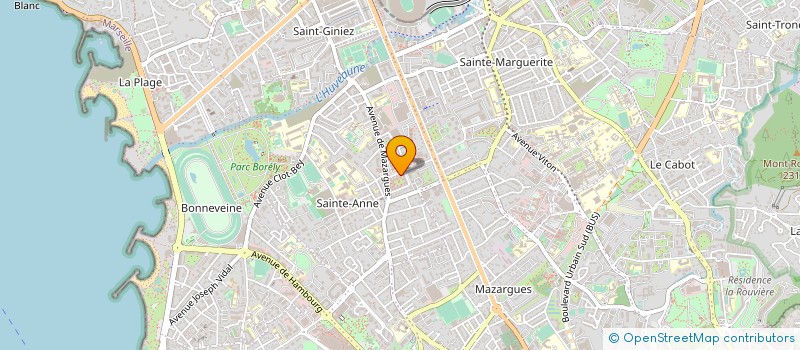 localisation de l'entreprise SCI ST MITRE IMMOBILIER à MARSEILLE