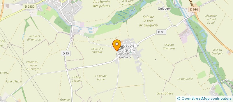 localisation de l'entreprise SCI ST NICAISE  MESNIL-SAINT-NICAISE