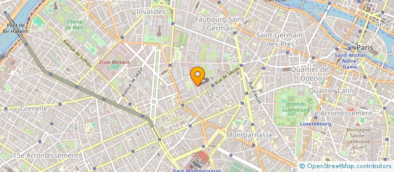 localisation de l'entreprise SCI ST NICOLAS  PARIS
