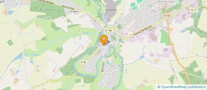 localisation de l'entreprise SCI ST NICOLAS  BEAUPREAU-EN-MAUGES