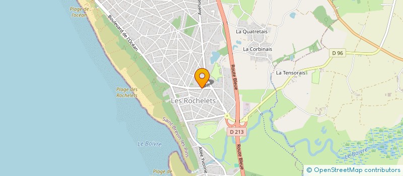 localisation de l'entreprise SCI ST NICOLAS XAVIER à SAINT-BREVIN-LES-PINS
