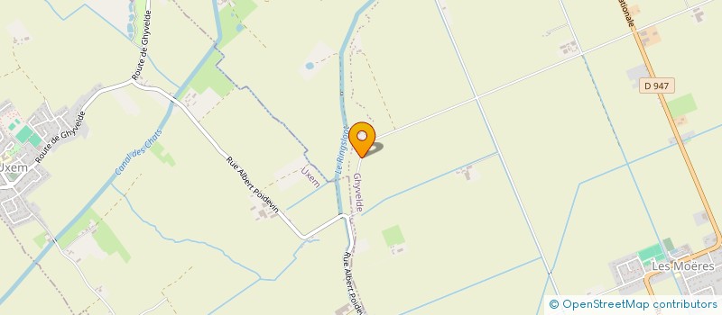 localisation de l'entreprise SCI ST PAUL  GHYVELDE