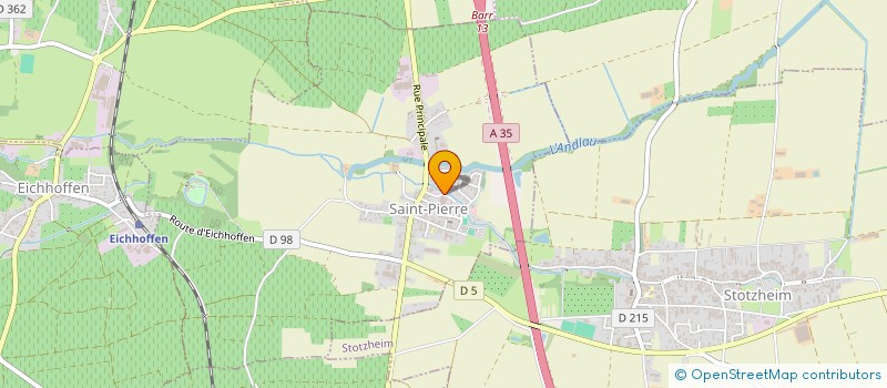 localisation de l'entreprise SCI ST PETER  SAINT-PIERRE