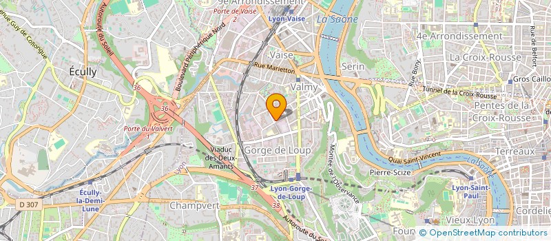 localisation de l'entreprise SCI ST PIERRE  LYON