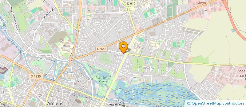 localisation de l'entreprise SCI ST PIERRE à AMIENS
