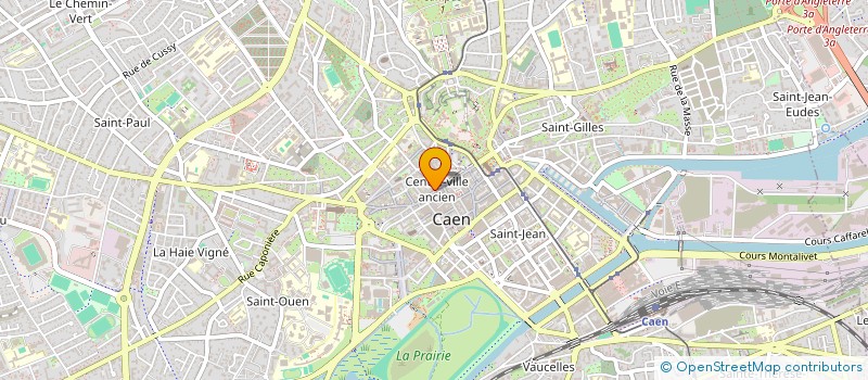 localisation de l'entreprise SCI ST PIERRE à CAEN