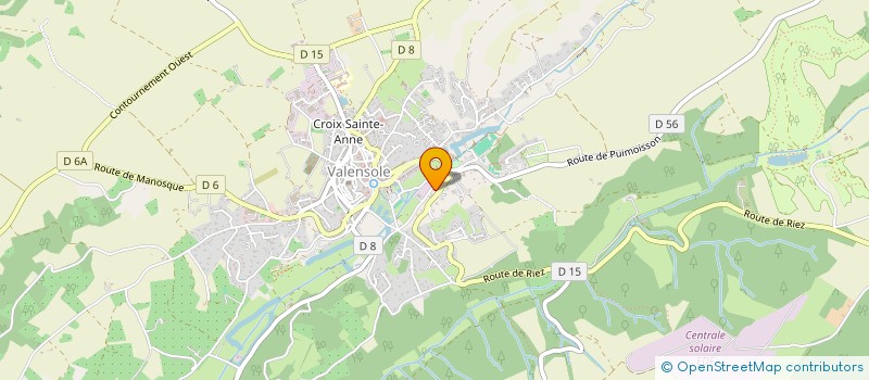 localisation de l'entreprise SCI ST PIERRE à VALENSOLE