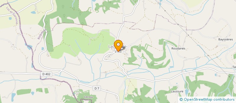 localisation de l'entreprise SCI ST QUIRIN  BOURG-DE-VISA