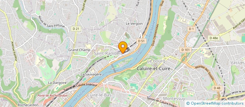 localisation de l'entreprise SCI ST RAMBERT CORDIER  LYON