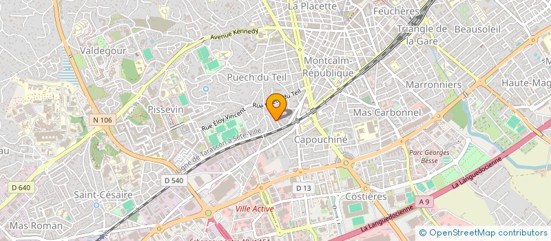 localisation de l'entreprise SCI ST REMOISE LOC  NIMES