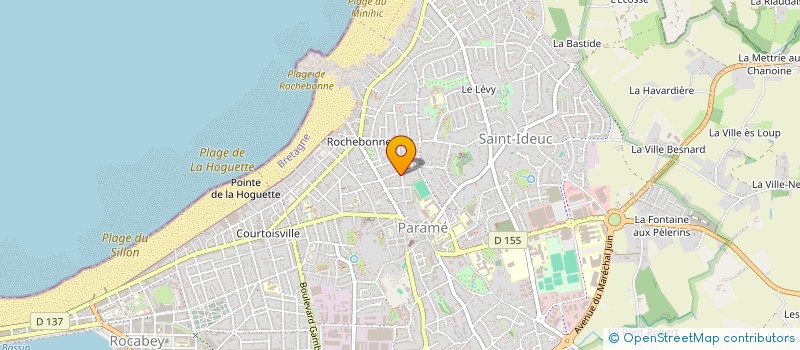 localisation de l'entreprise SCI ST ROCH  SAINT-MALO