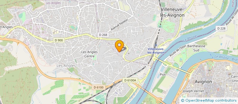 localisation de l'entreprise SCI ST ROCH LA CRAU  VILLENEUVE-LES-AVIGNON