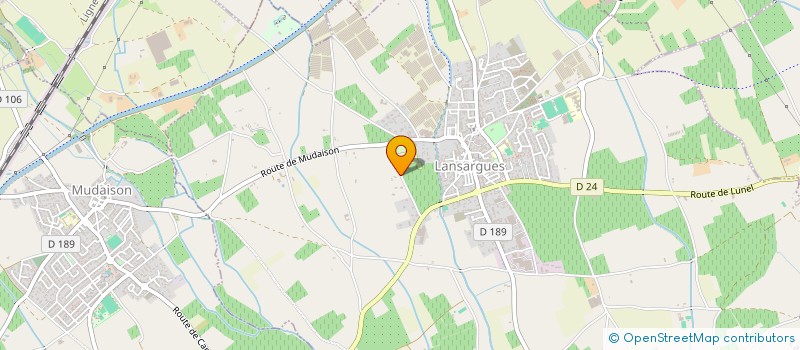 localisation de l'entreprise SCI ST SABIN  LANSARGUES