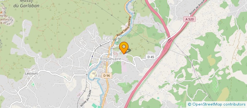 localisation de l'entreprise SCI ST SEBASTIEN  ROQUEVAIRE