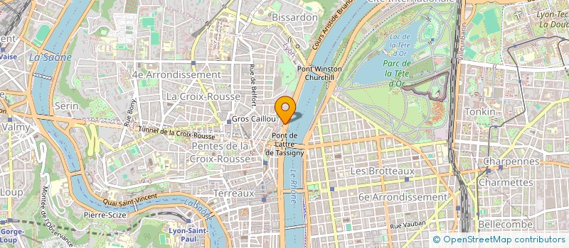 localisation de l'entreprise SCI ST SORLIN  LYON