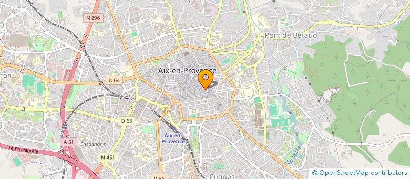 localisation de l'entreprise SCI ST VALENTIN à AUBAGNE