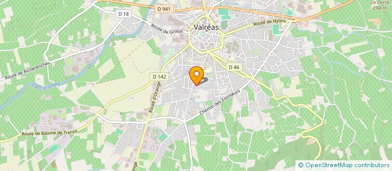 localisation de l'entreprise SCI ST VALENTIN à VALREAS