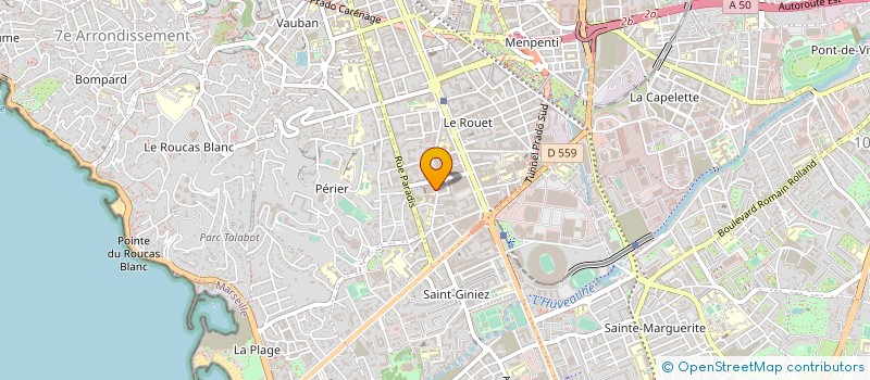 localisation de l'entreprise SCI ST VINCENT à MARSEILLE