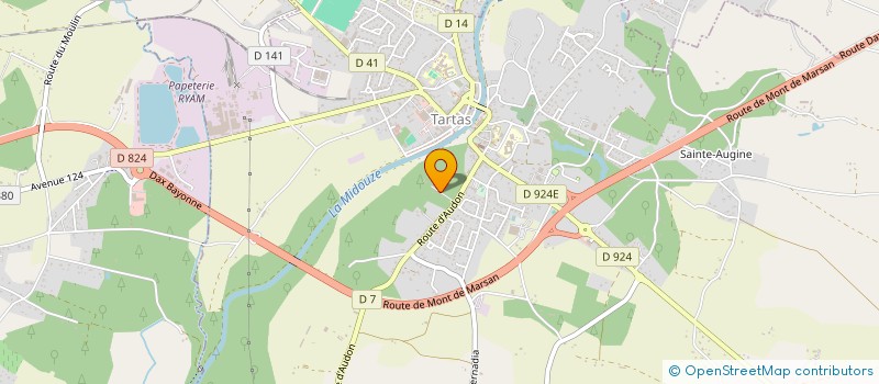 localisation de l'entreprise SCI ST VINCENT  SAINT-YAGUEN