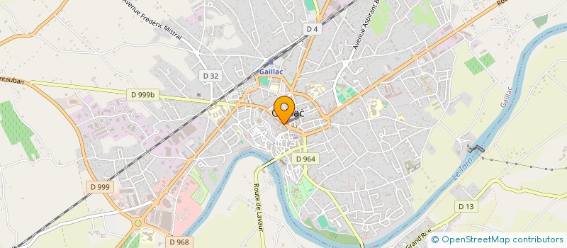 localisation de l'entreprise SCI ST YVES à GAILLAC